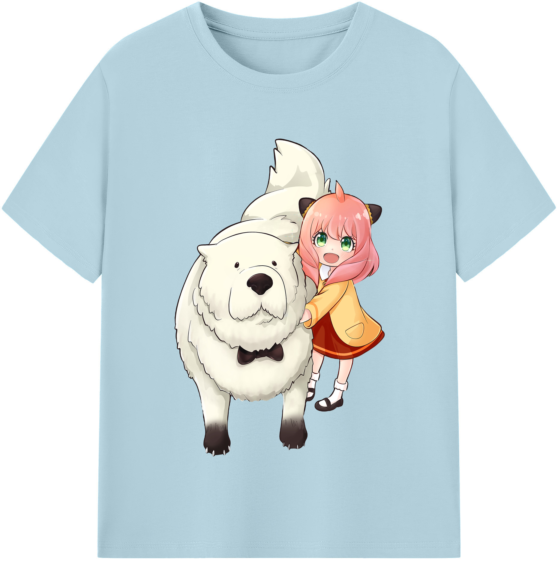 （画像用） SPY×FAMILY间谍家家酒 綿100％半袖Tシャツ（フロントプリント）